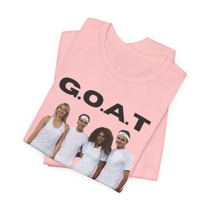 G.O.A.T. Tennis Team Graphic Tee - Federer, Serena, Nadal, Sharapova