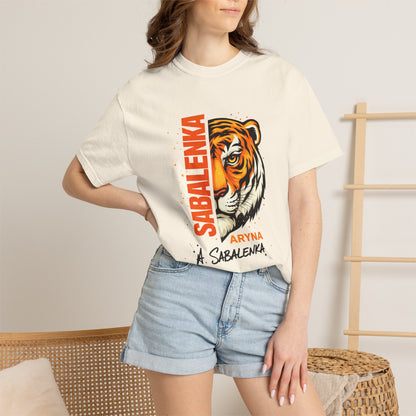 Aryna Sabalenka Tiger T-Shirt — Sabalenka Tennis Fan Tee