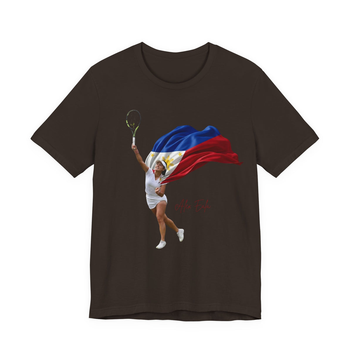 Alex Eala - Tennis Player with Philippine Flag T‑Shirt
