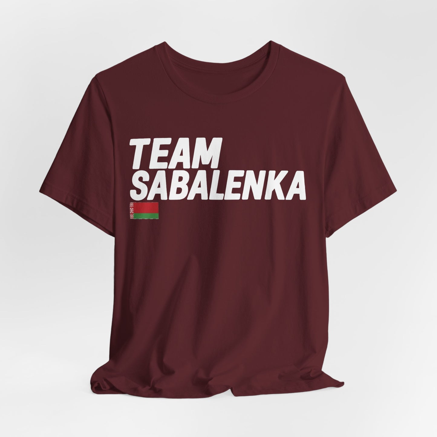 Team Sabalenka Minimalist Pan-African Flag T-shirt