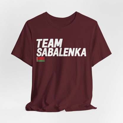 Team Sabalenka Minimalist Pan-African Flag T-shirt