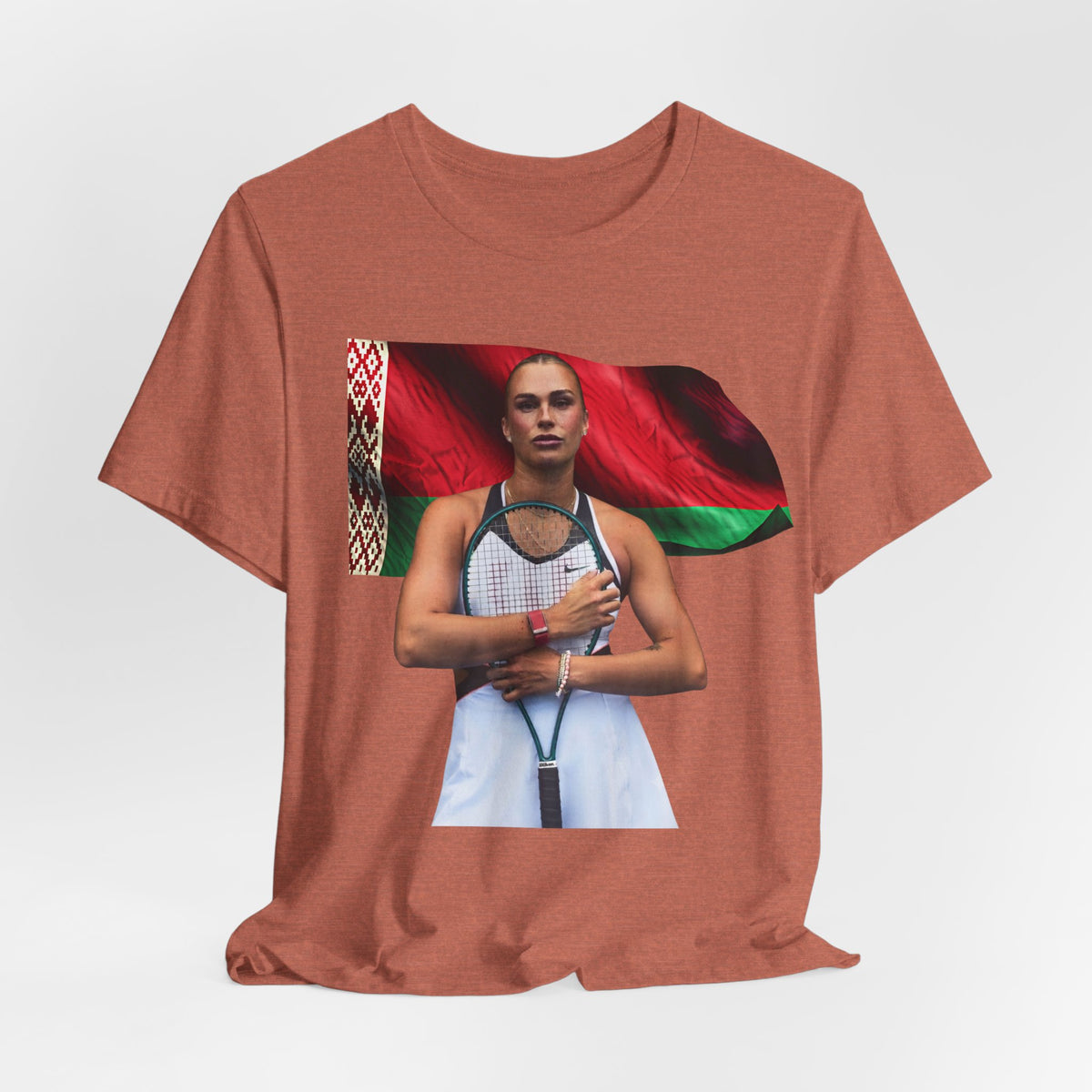 Tennis Player Aryna Sabalenka — Patriotic Athlete T-Shirt