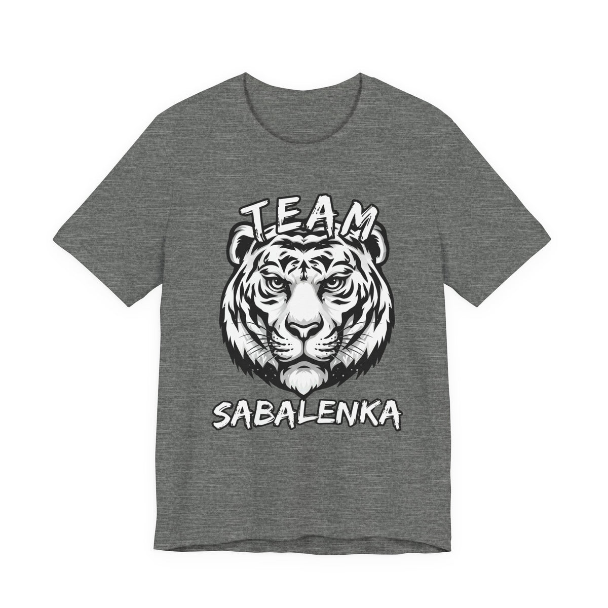 Team Sabalenka Tiger T-Shirt — Tennis Fan Tee