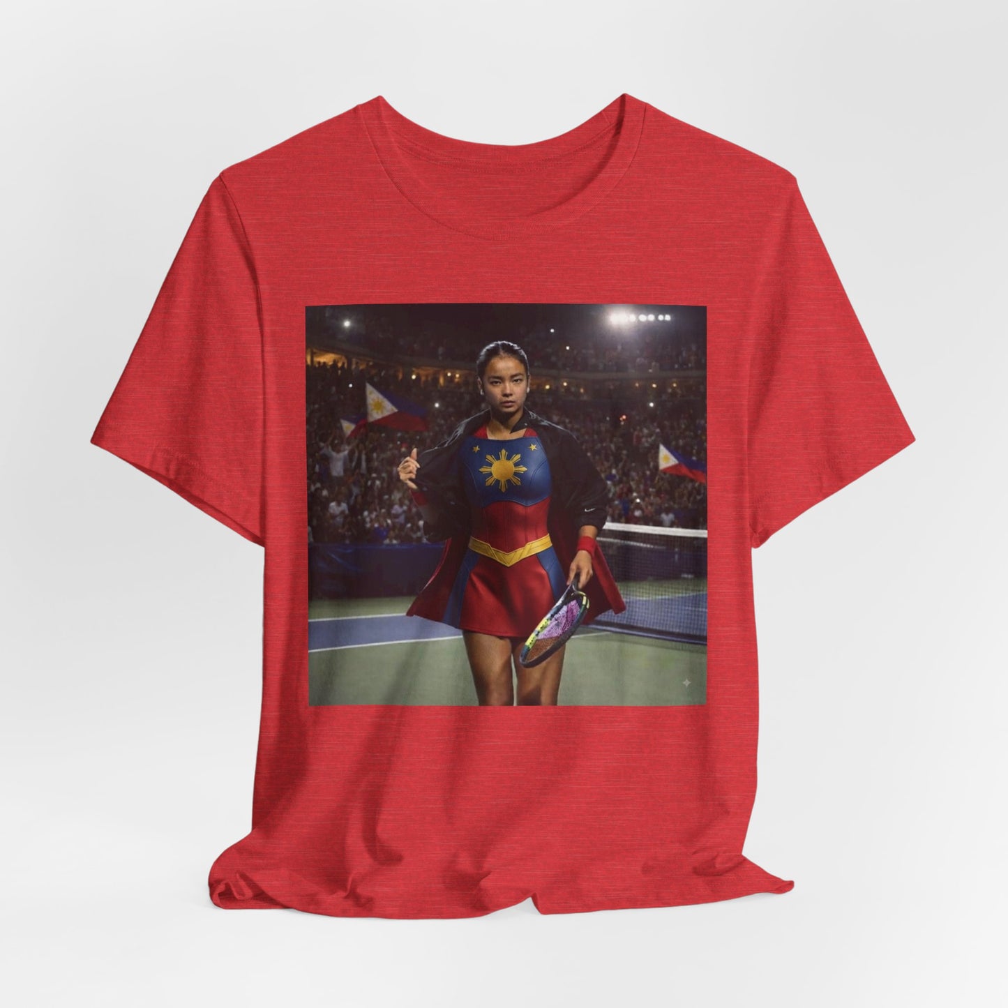 Alex Eala Tennis T‑Shirt — Filipino Tennis Star Photo Tee