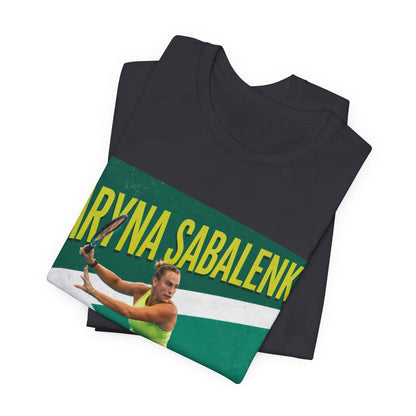 Aryna Sabalenka Tennis Tee – Women's Pro Player Graphic T-Shirt