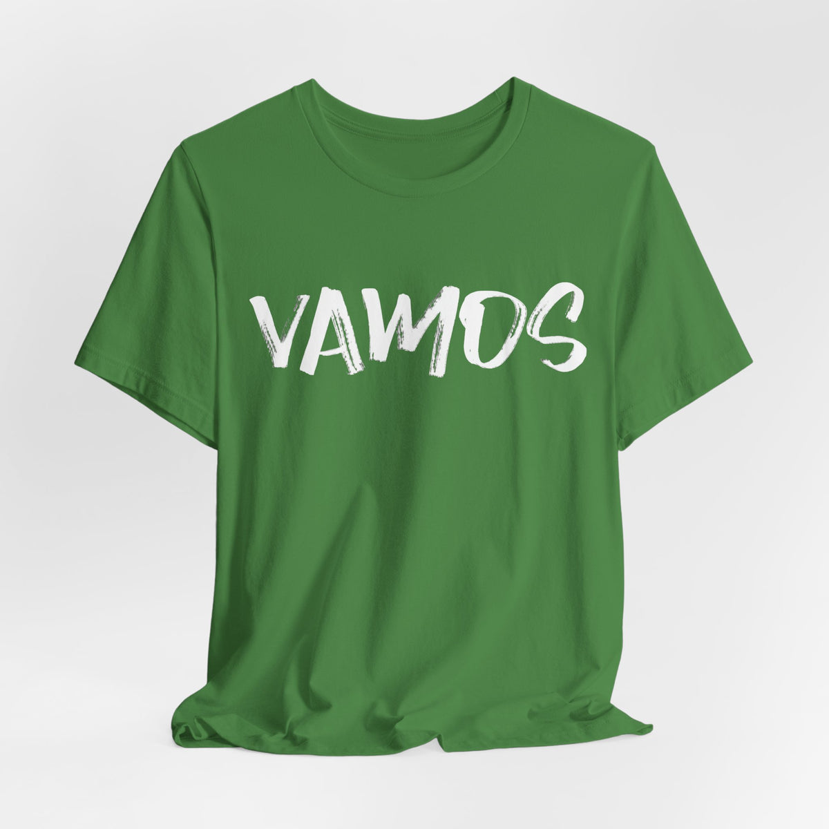 Vamos T-Shirt — Bold Brush Script Graphic Tee
