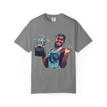 T-Shirt — Coco Gauff Champion Photo Tee