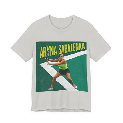 Aryna Sabalenka Tennis Tee – Women's Pro Player Graphic T-Shirt