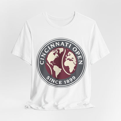 Cincinnati Open Since 1899 Tee — Vintage Tennis Tournament Logo Shirt