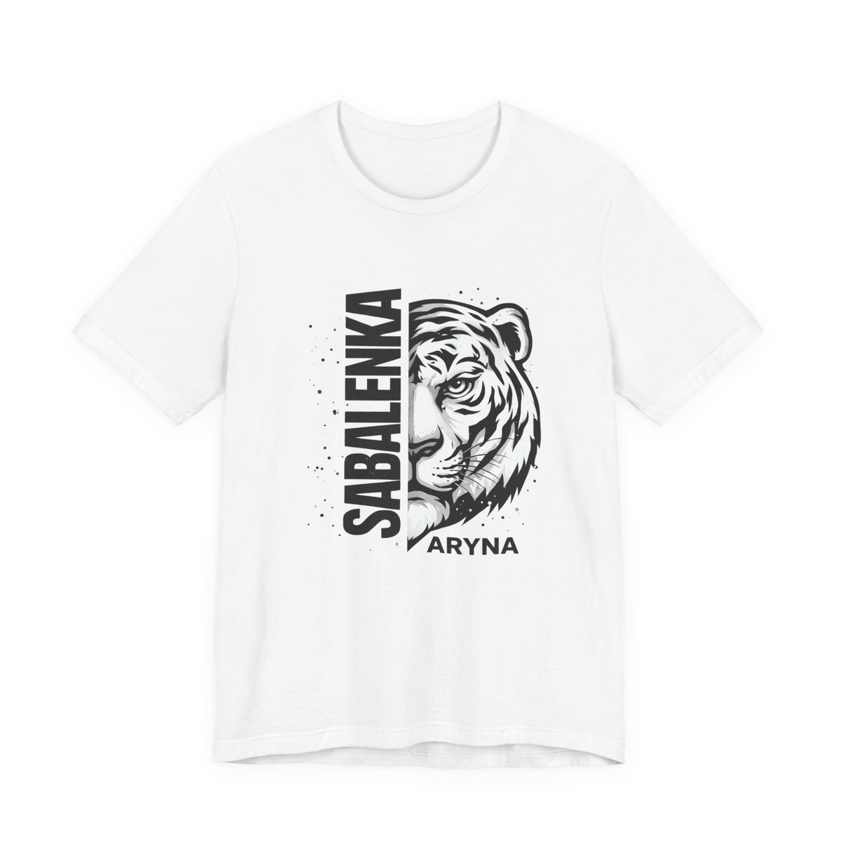Sabalenka Tiger Tennis Tee — Aryna Sabalenka Tennis Fan Shirt