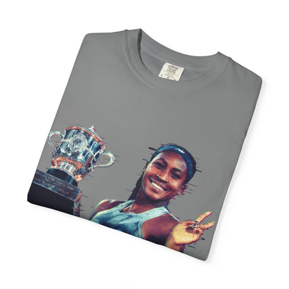 T-Shirt — Coco Gauff Champion Photo Tee