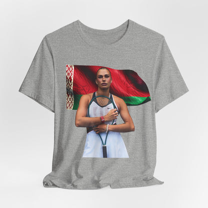 Tennis Player Aryna Sabalenka — Patriotic Athlete T-Shirt