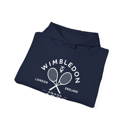 Wimbledon 1877 Tennis Hoodie — Classic Racquets Logo Pullover