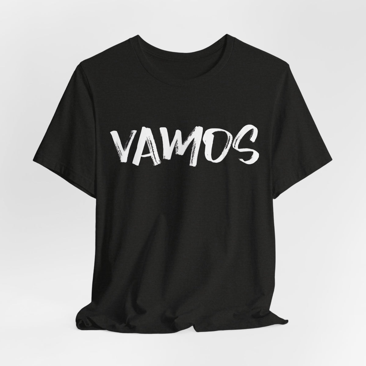 Vamos T-Shirt — Bold Brush Script Graphic Tee