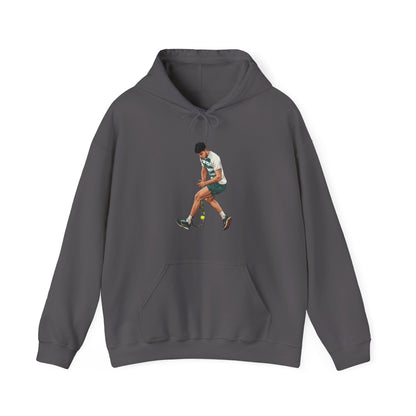 Vintage Tennis Hoodie — "It’s Carlos Alcaraz" Retro Tennis Illustration Sweatshirt