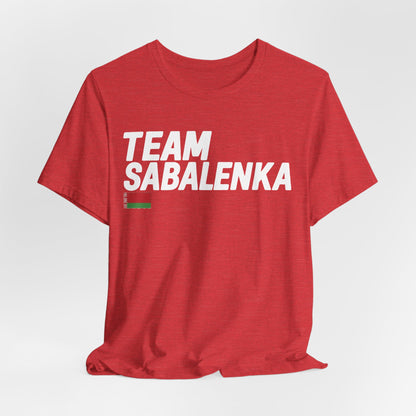 Team Sabalenka Minimalist Pan-African Flag T-shirt