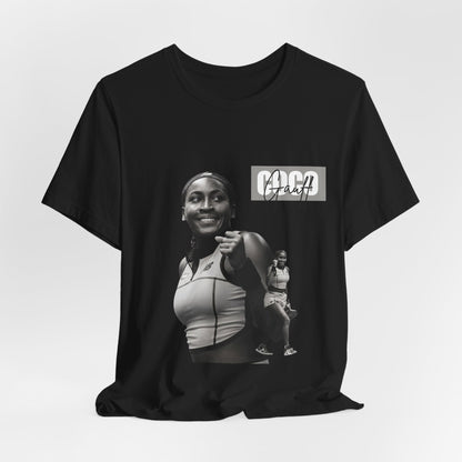 GOGP Graphic Tee — Black & White Motivational Photo T-Shirt