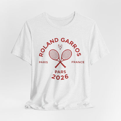 Roland Garros 2026 Paris Tennis Tee