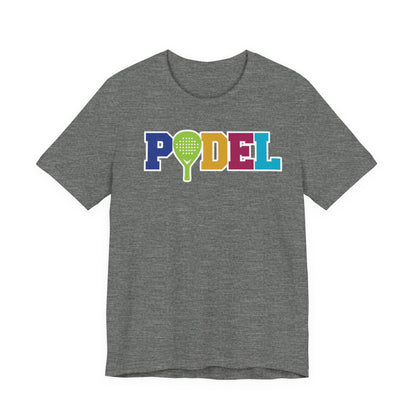 PÖDEL Paddle Tee – Colorful Pickleball Graphic T-Shirt