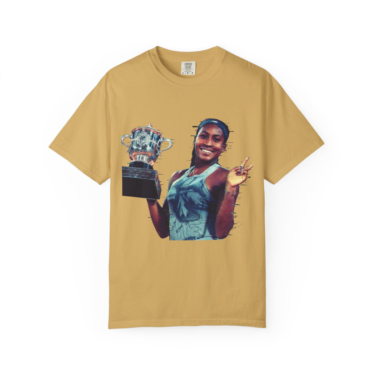 T-Shirt — Coco Gauff Champion Photo Tee