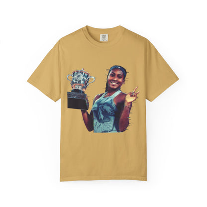 T-Shirt — Coco Gauff Champion Photo Tee