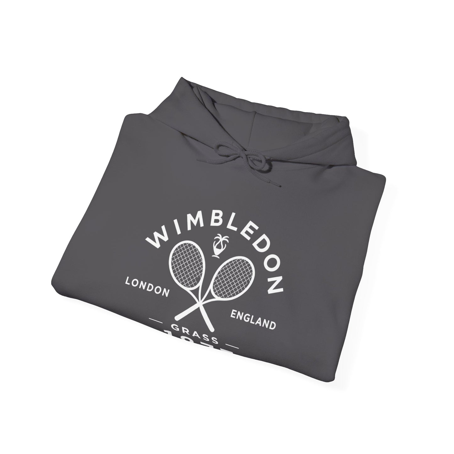 Wimbledon 1877 Tennis Hoodie — Classic Racquets Logo Pullover