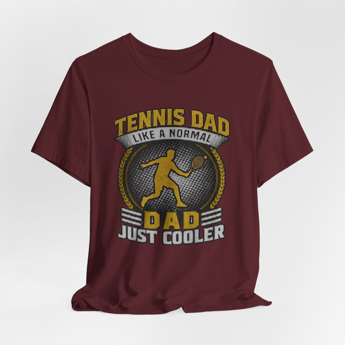Tennis Dad Tee - "Like a Normal Dad, Just Cooler" Graphic Shirt