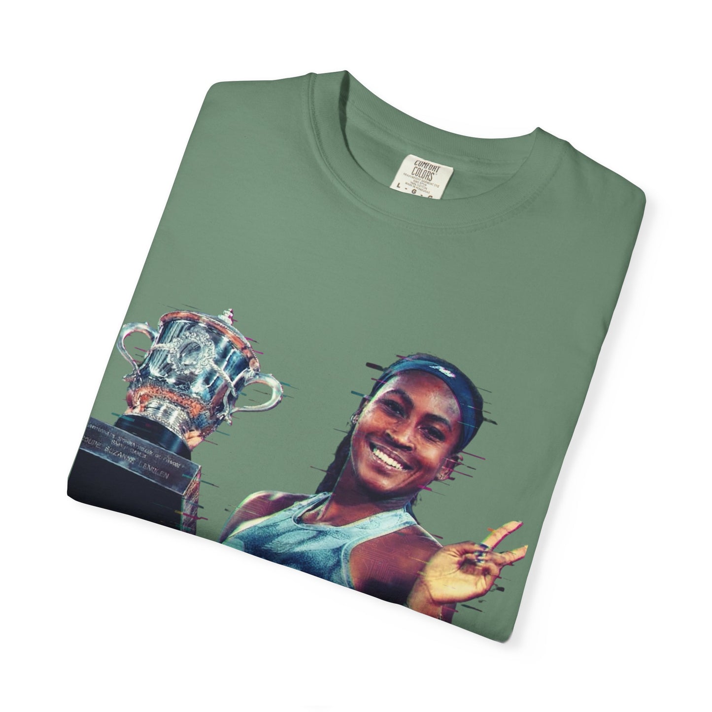 T-Shirt — Coco Gauff Champion Photo Tee