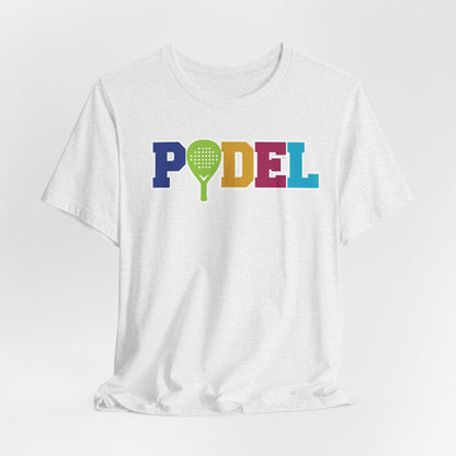 PÖDEL Paddle Tee – Colorful Pickleball Graphic T-Shirt
