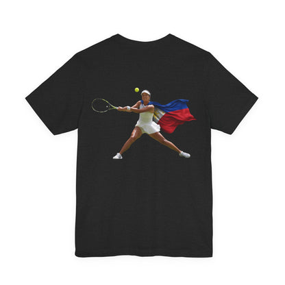 Alex Eala Colorblock Name Tee — Kids & Fans Tennis Player Tribute Shirt