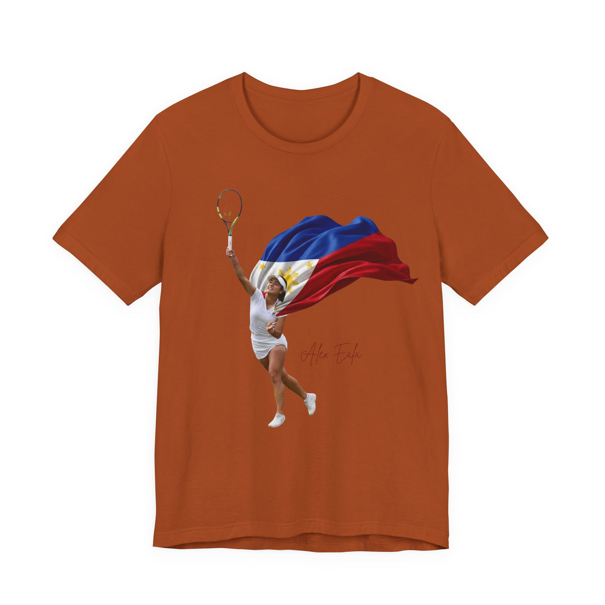 Alex Eala - Tennis Player with Philippine Flag T‑Shirt