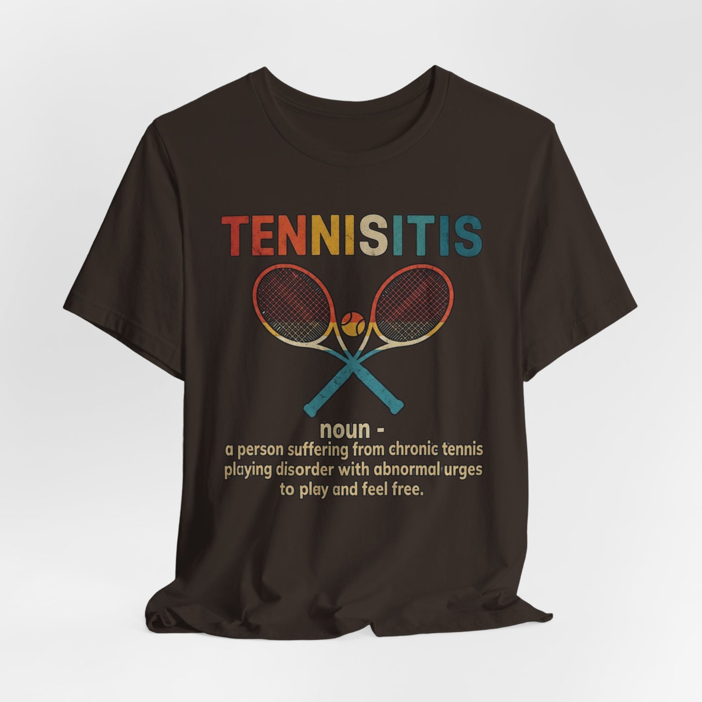 Tennisitis T-Shirt – Vintage Tennis Rackets Graphic Tee