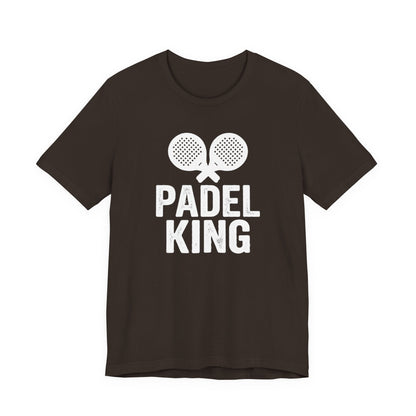 Padel King T‑Shirt — Men's Padel Tennis Graphic Tee
