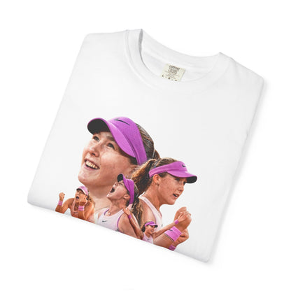 Tennis Graphic T-Shirt — 'Tennis: An Essential Element' Vintage Player Collage