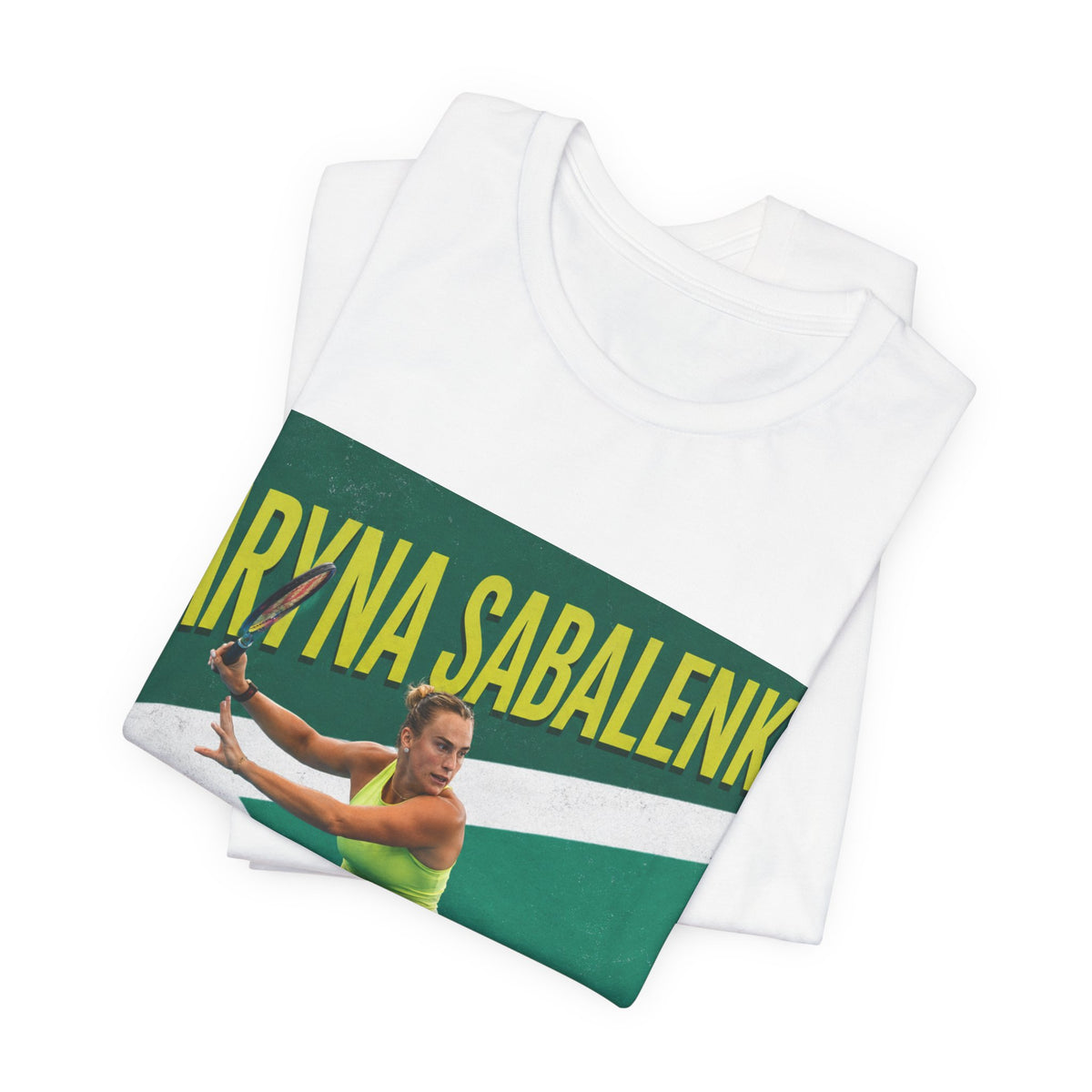 Aryna Sabalenka Tennis Tee – Women's Pro Player Graphic T-Shirt
