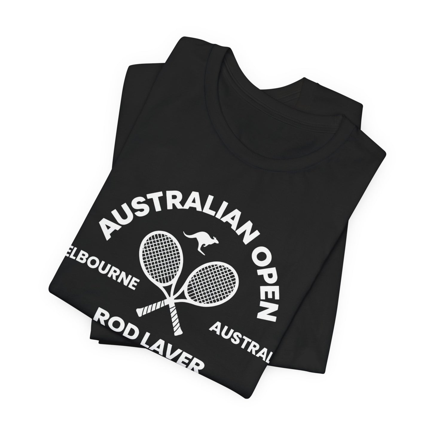 Classic White Tennis Tee — Unisex Jersey Short Sleeve