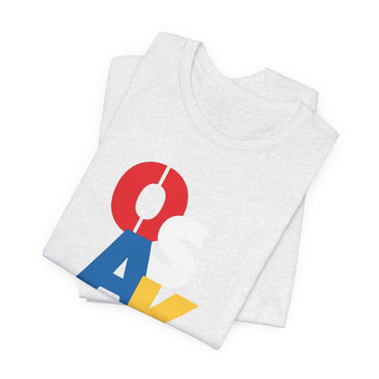 Tennis player Naomi Osaka Color Block Vertical Logo Tee