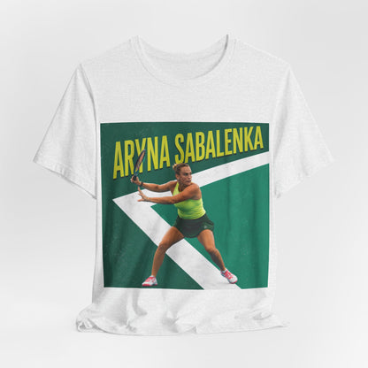Aryna Sabalenka Tennis Tee – Women's Pro Player Graphic T-Shirt