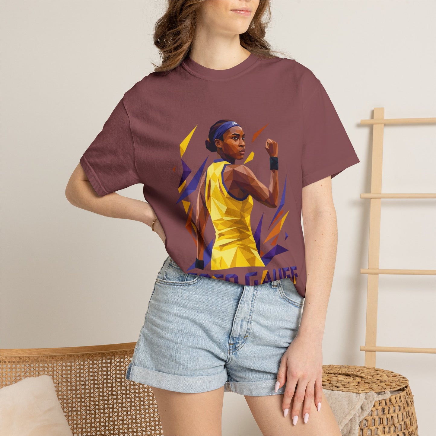 Coco Gauff Tennis Player Graphic T-Shirt — Women's/Unisex Sports Tee
