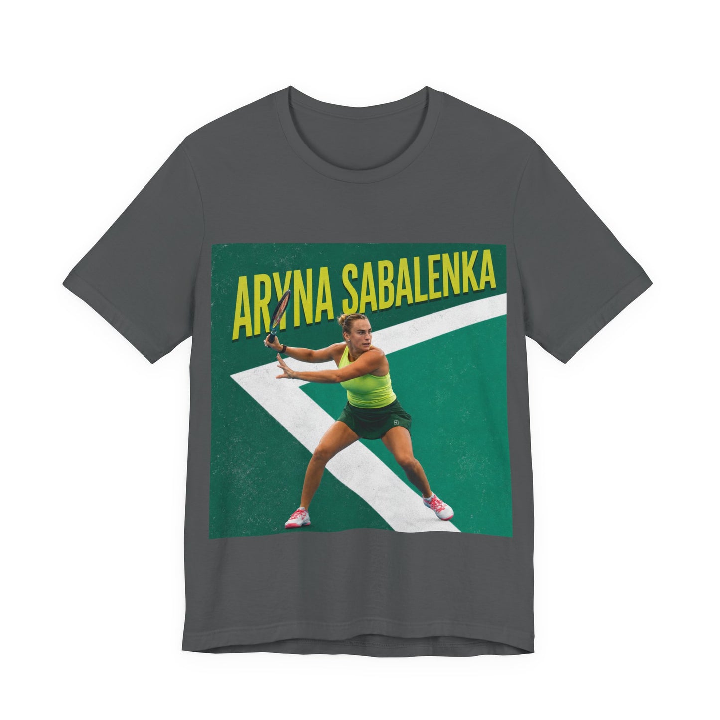 Aryna Sabalenka Tennis Tee – Women's Pro Player Graphic T-Shirt