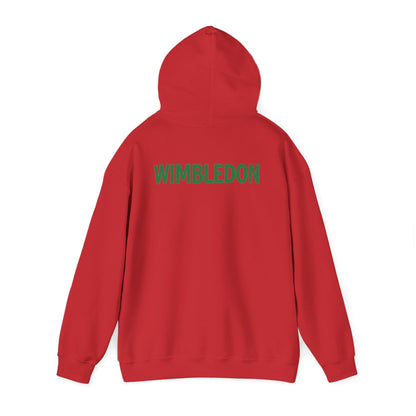 Wimbledon 1877 Tennis Hoodie — Classic Racquets Logo Pullover