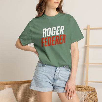 Roger Federer Retro Tennis T-Shirt
