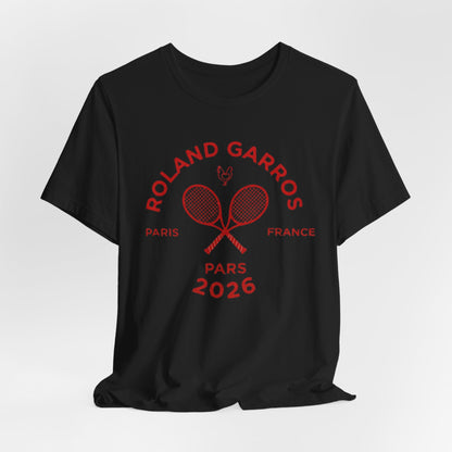 Roland Garros 2026 Paris Tennis Tee