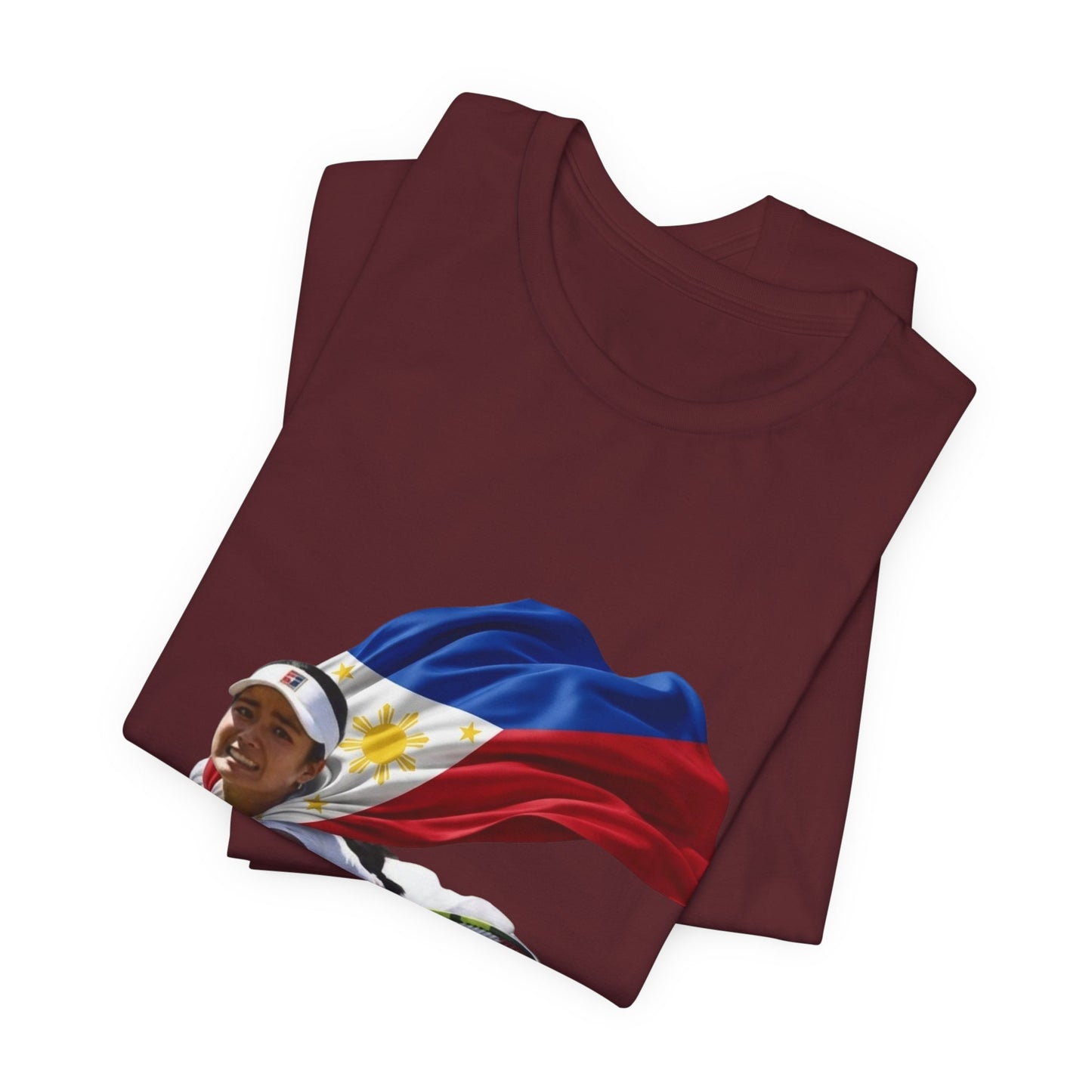 Tennis Superhero Tee — Philippine Flag Athlete Graphic
