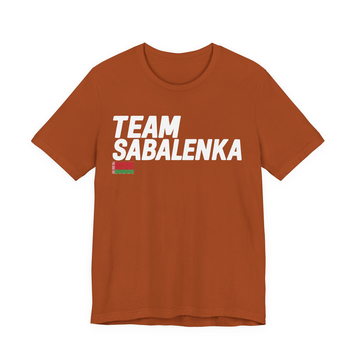 Team Sabalenka Minimalist Pan-African Flag T-shirt