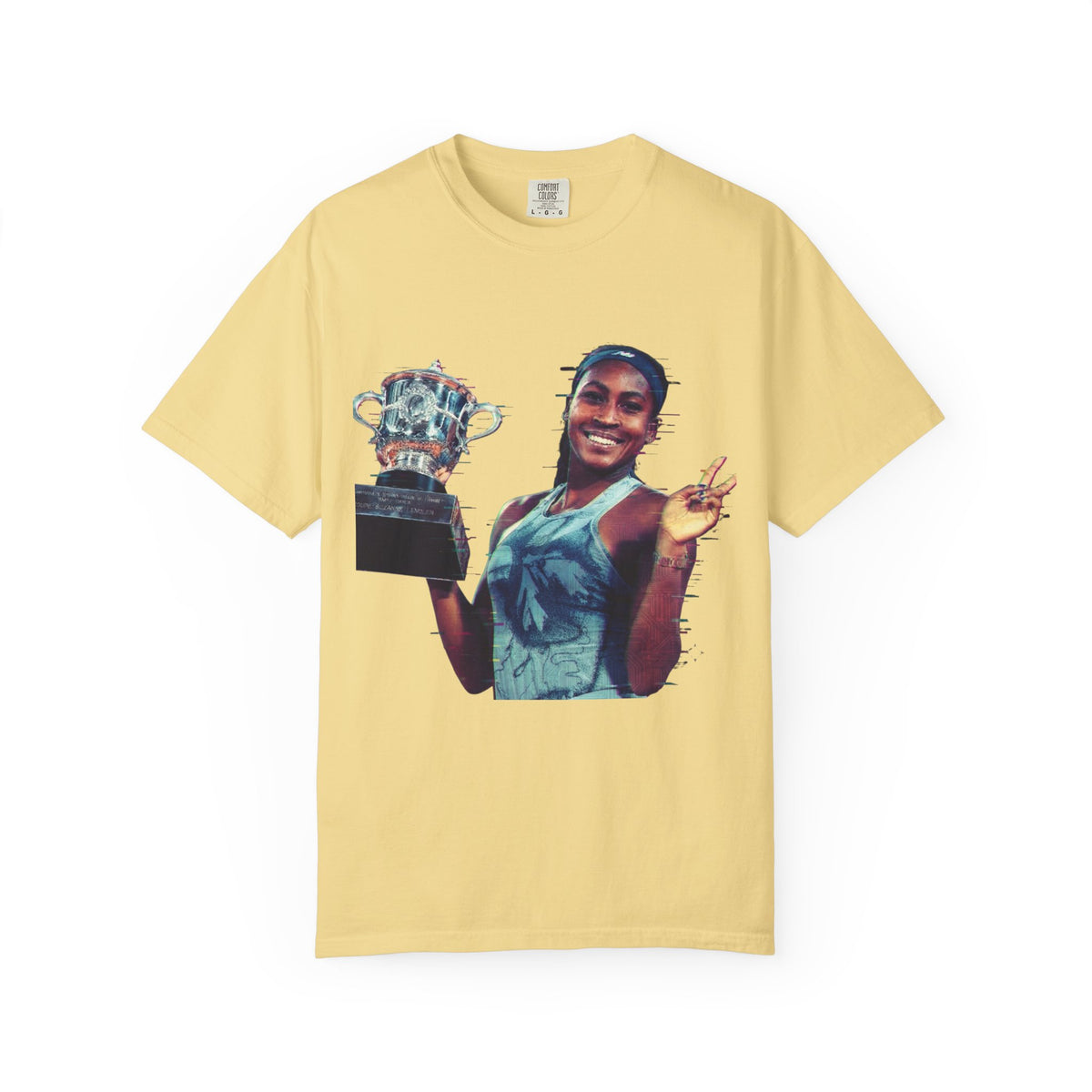 T-Shirt — Coco Gauff Champion Photo Tee