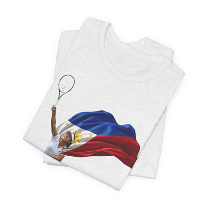 Alex Eala - Tennis Player with Philippine Flag T‑Shirt