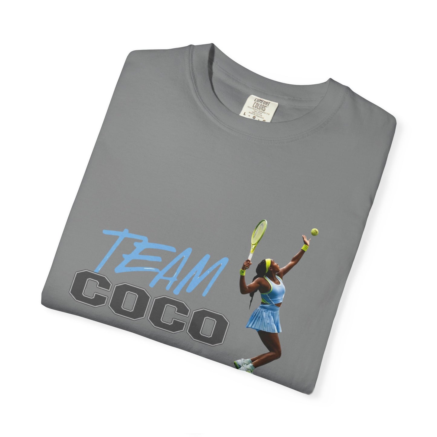 Team Coco Gauff Tennis T-Shirt — "TEAM COCO" Tennis Player Graphic Tee