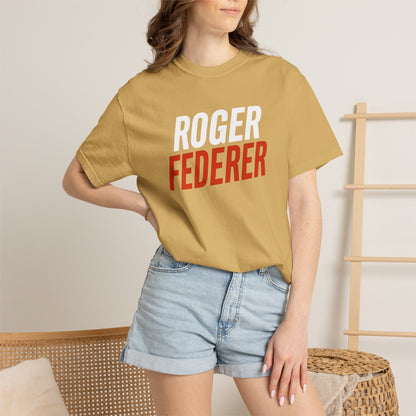 Roger Federer Retro Tennis T-Shirt