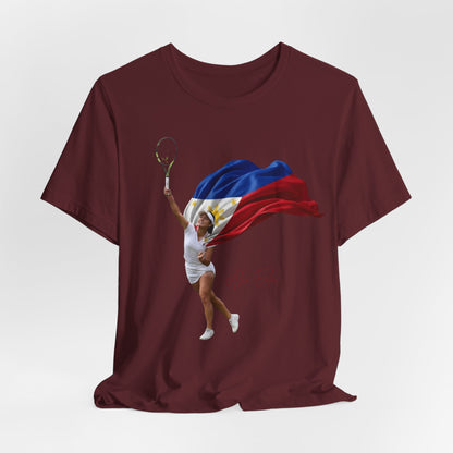 Alex Eala - Tennis Player with Philippine Flag T‑Shirt